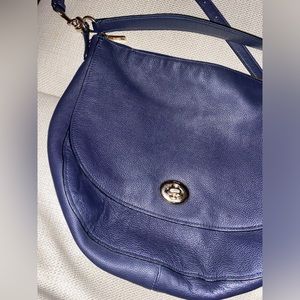 Scout hobo leather coach travel bag